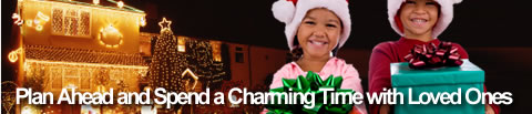 Catch the magic of the christmas celebration.. spend a perfect family getaway